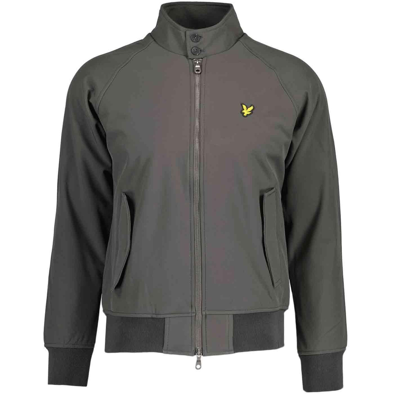 Funnel Neck Lyle And Scott Grey Jacket Lyle Scott Grey Tonal