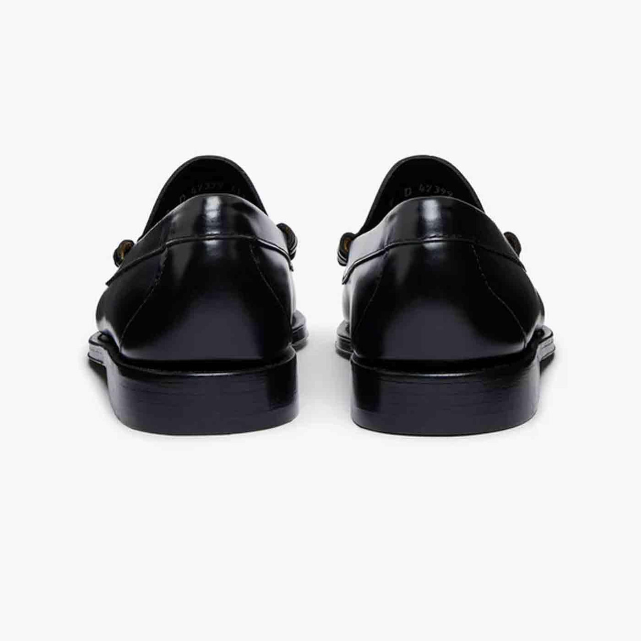 Larson Weave Bass Weejuns Leather Mod Loafers B