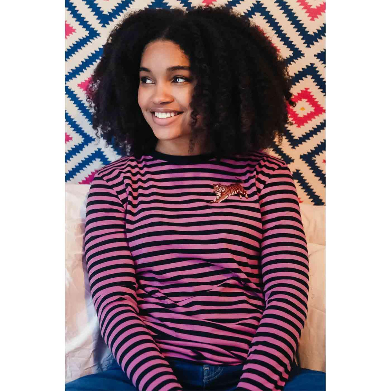 Brunswick Sugarhill Brighton Striped Jersey Top P