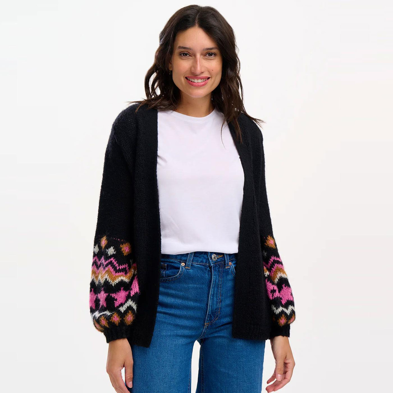 トップス sugarhill 23ss knit cardigan SPELL Midsummers Dream Knit Cardigan in Neapolitan – Bubble