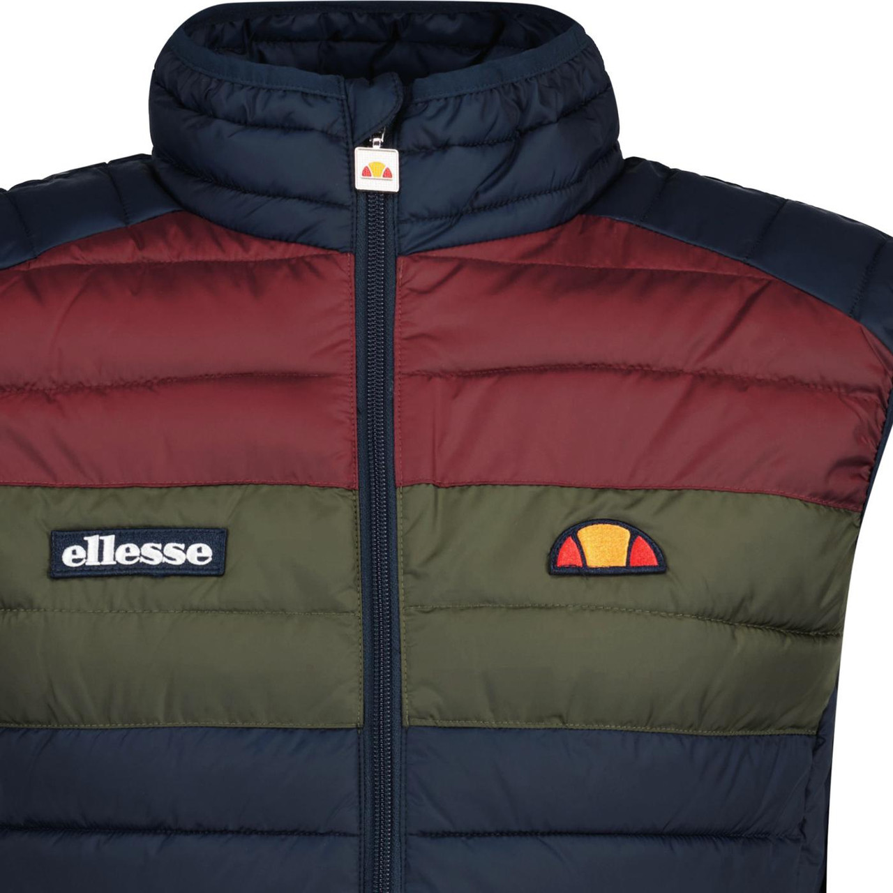 Ellesse Heritage Bardy Block Quilted Ski Gilet N
