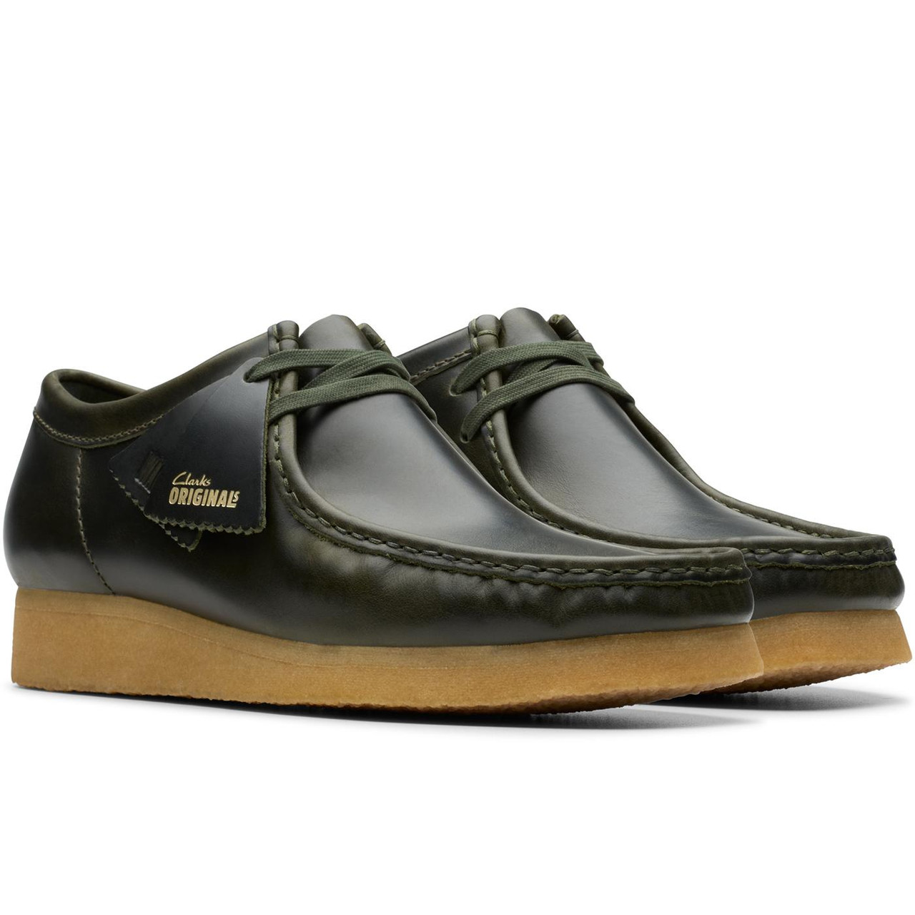 Wallabee Clarks Originals Leather Moccasin Shoes G