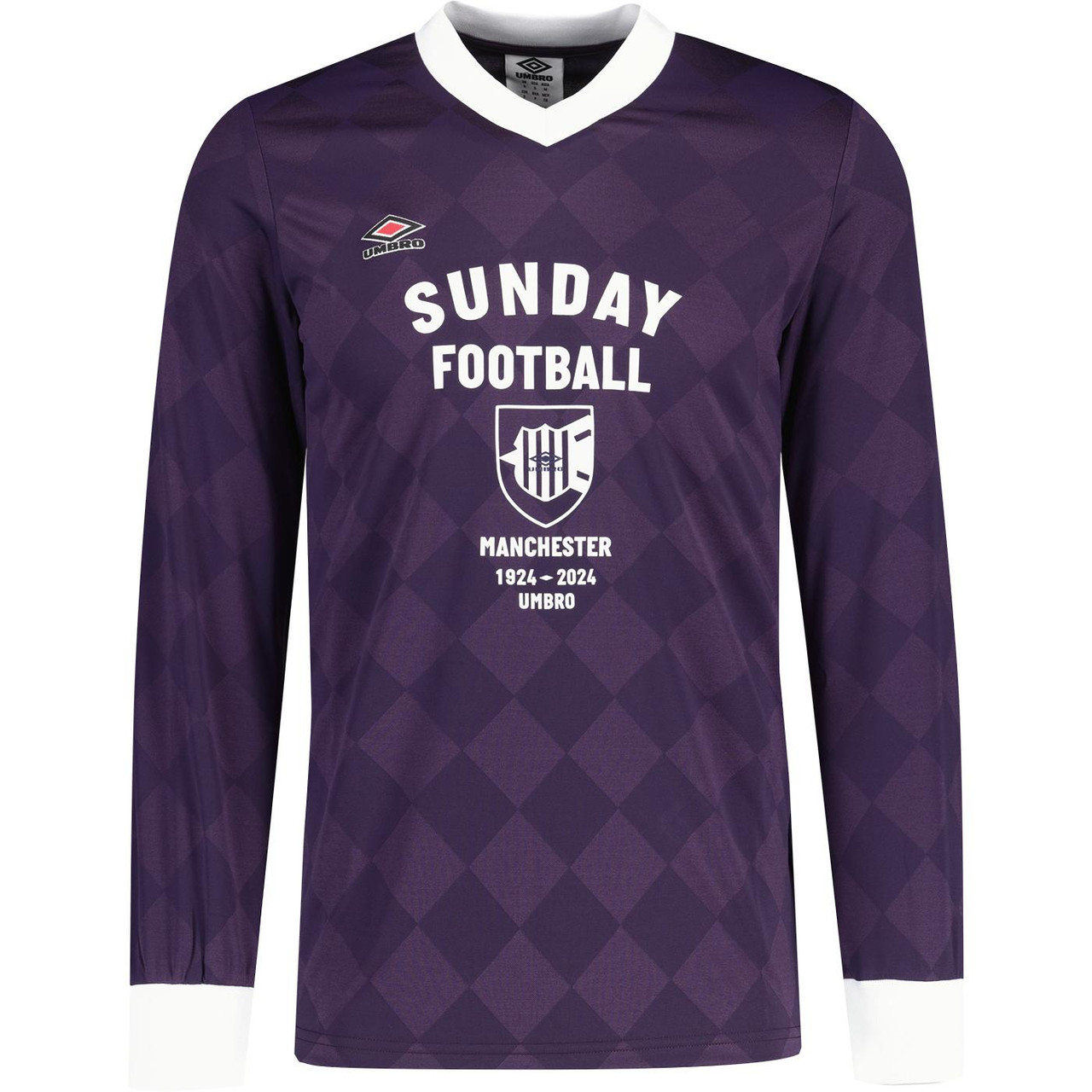 希少 UMBRO アンブロ soccer shirt LS made in uk umbro-sunday-football-top-
