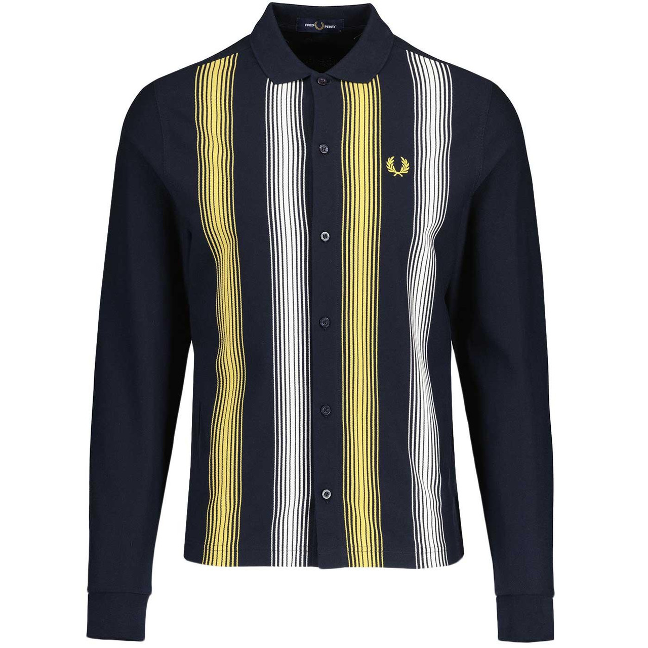 fred-perry-ombre-stripe-pique-