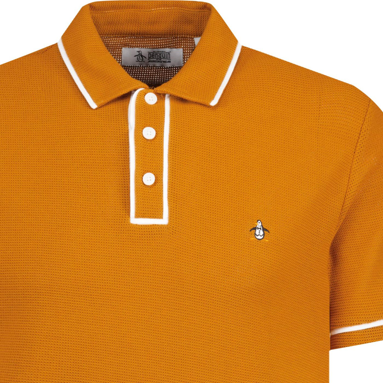 Earl Original Penguin Archive Mesh Polo Shirt (SB)