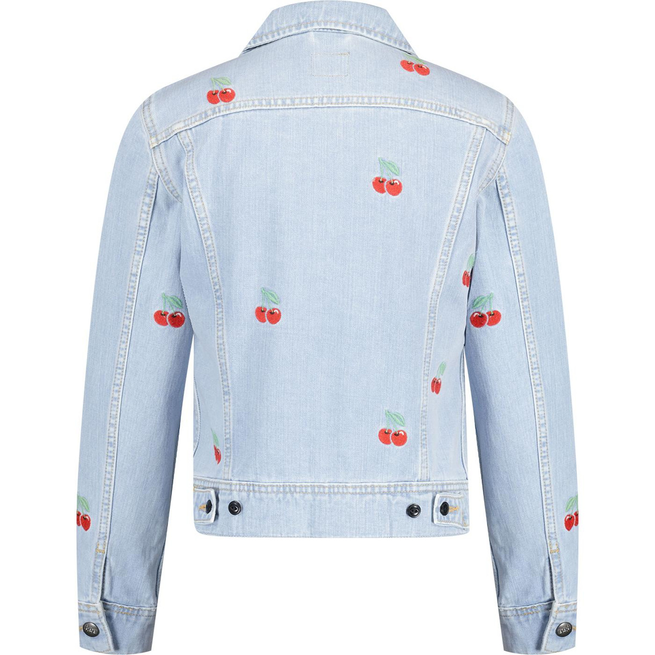Rider Lee Women's Retro Cherry Denim Jacket SH