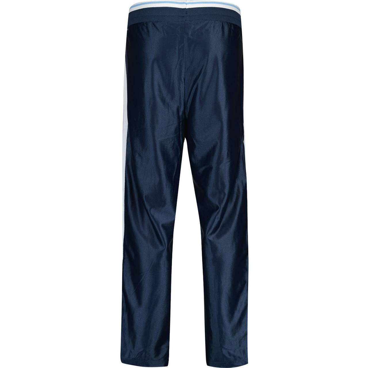 Zambroni Ellesse Retro Stripe Tape Track Pants in Navy