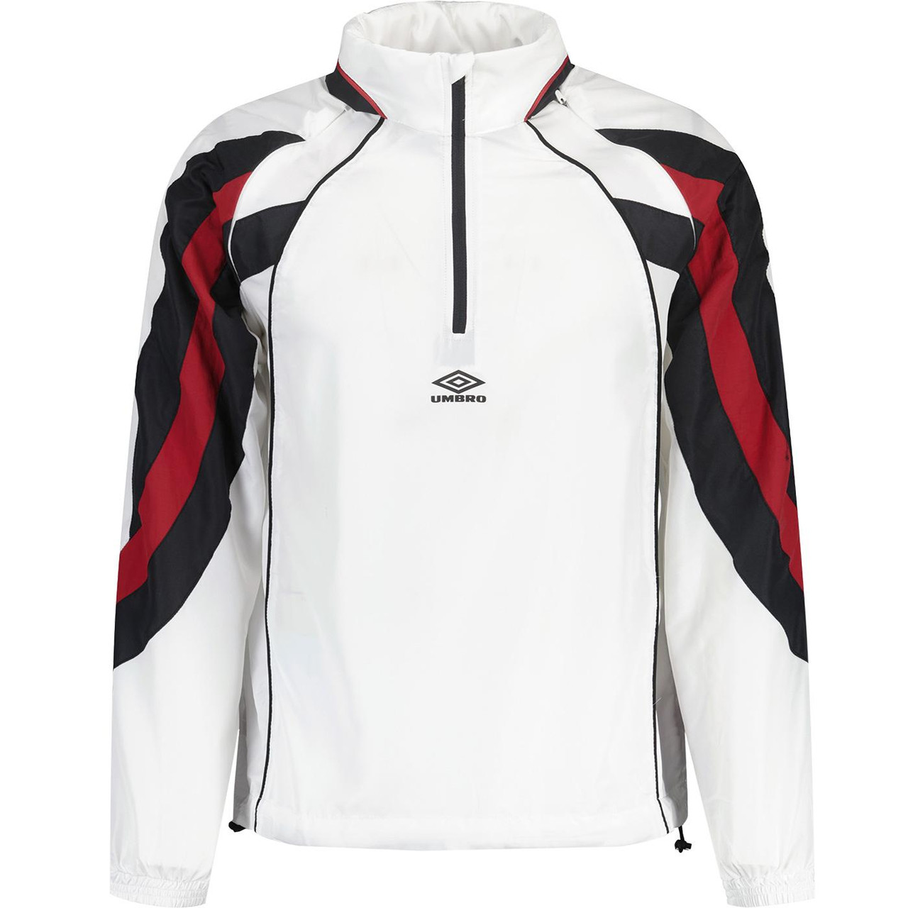 Umbro Zip Off Sleeve Windbreaker Hooded Jacket BW