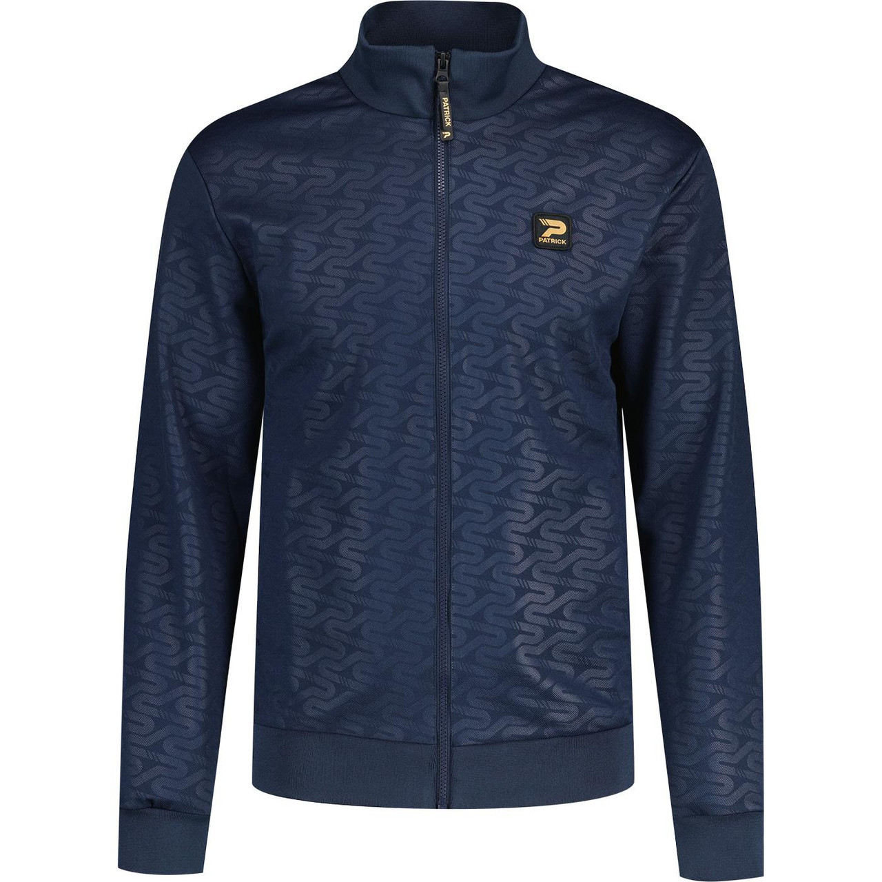 Patrick RR78M トップ Patterson Patrick AOP Retro Funnel Neck Track Top