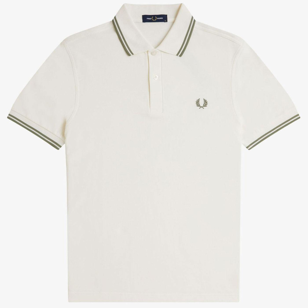 FRED PERRY M3600 Mod Twin Tipped Polo Shirt LE/OM
