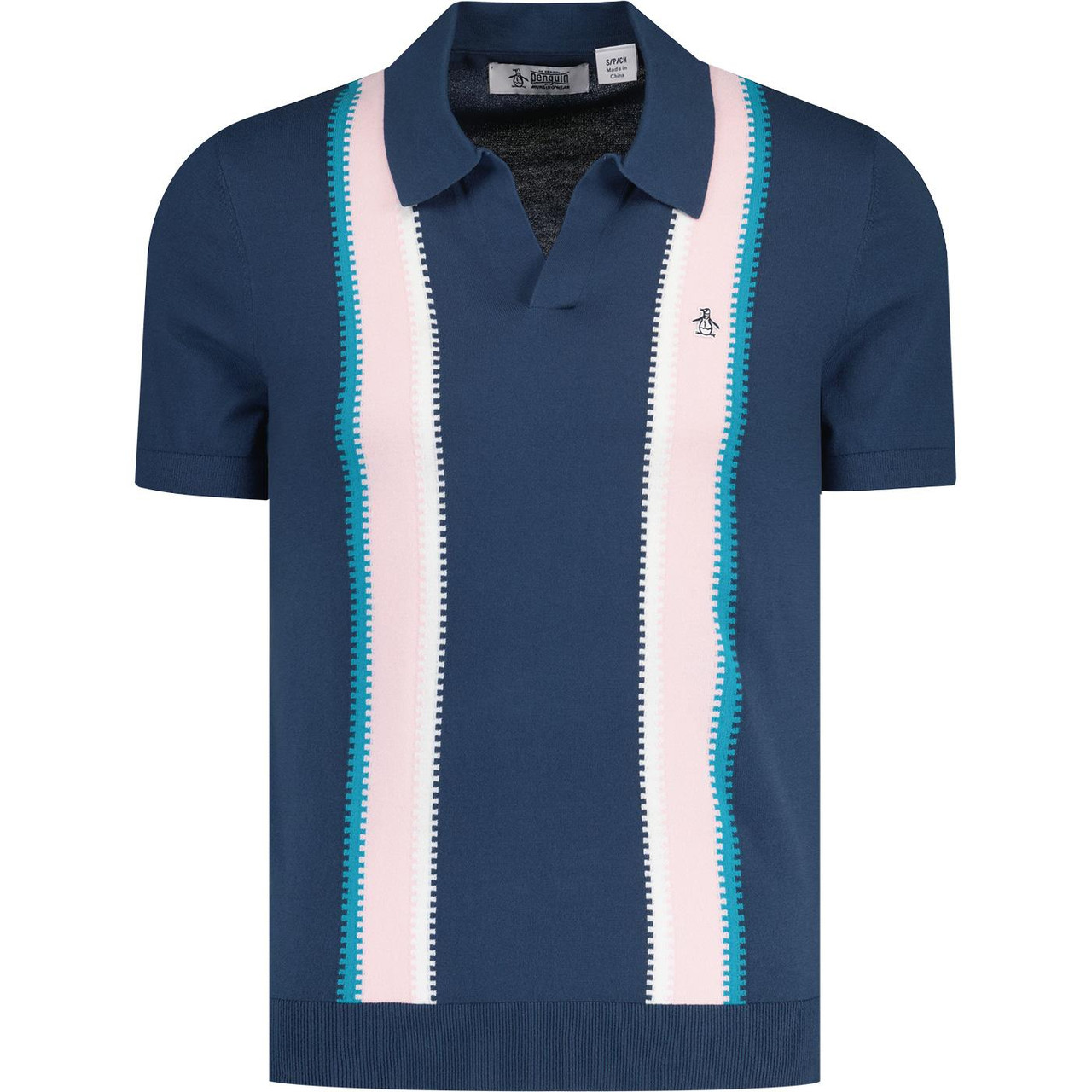 penguin-vertical-stripes-polo-