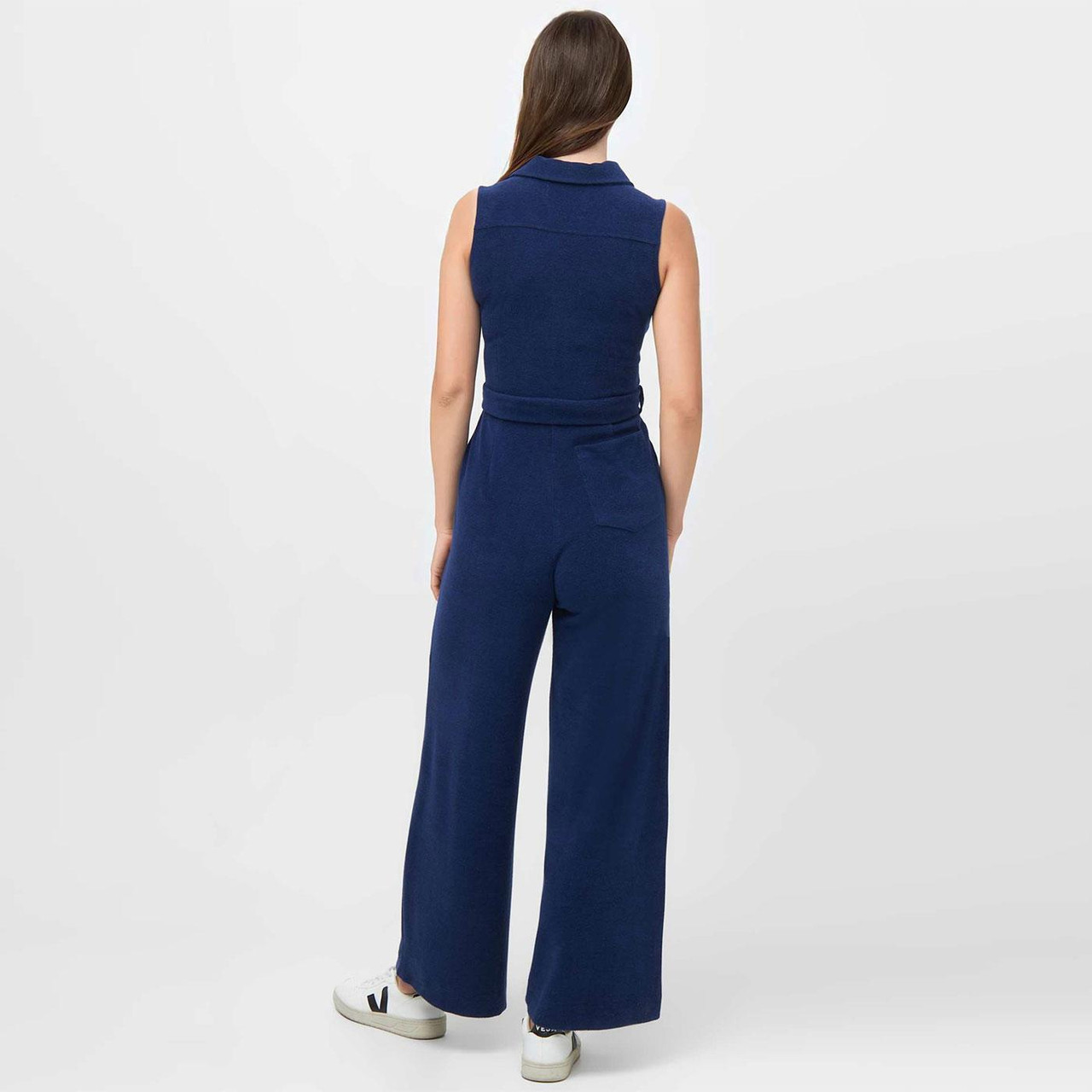 Mademoiselle Yéyé Blue Tailored Vibin' Jumpsuit