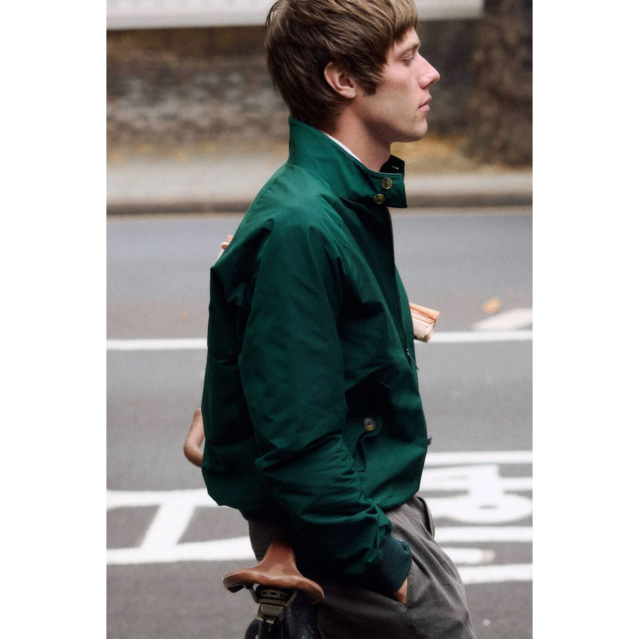 Baracuta G9 Mod Made in England Harrington in Racing Green