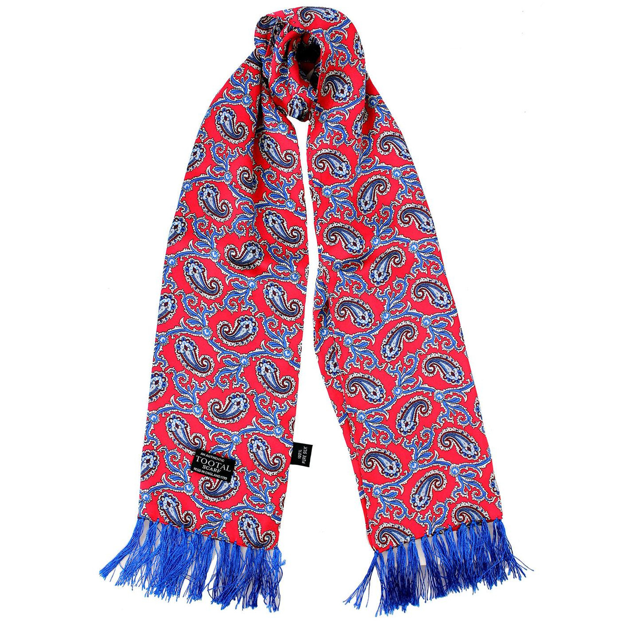 小物 Tootal Scarf Tootal Vintage Style Paisley Print Silk Scarf – BROGUE