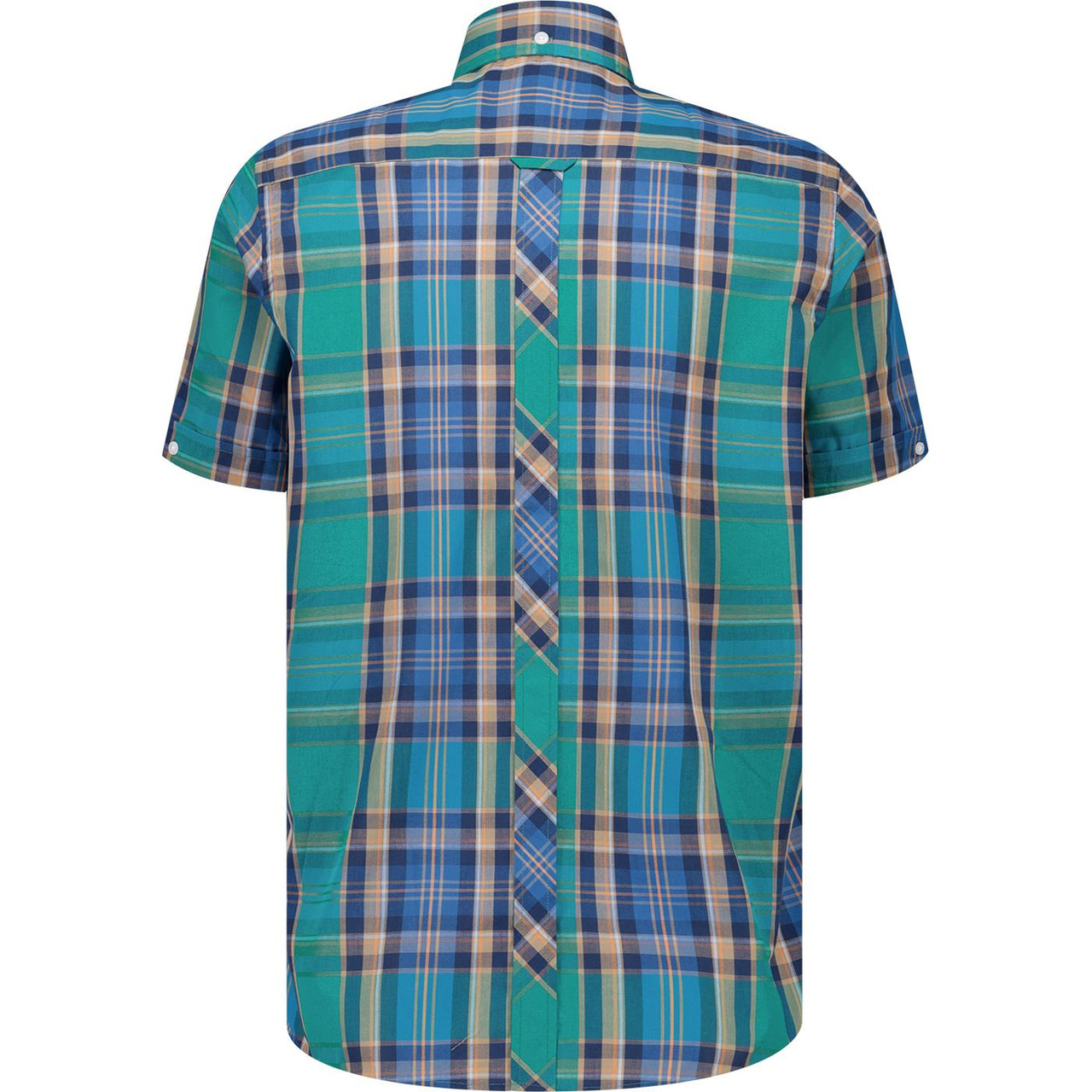 Trojan Multi Check Mod Button Down S/S Shirt (J)