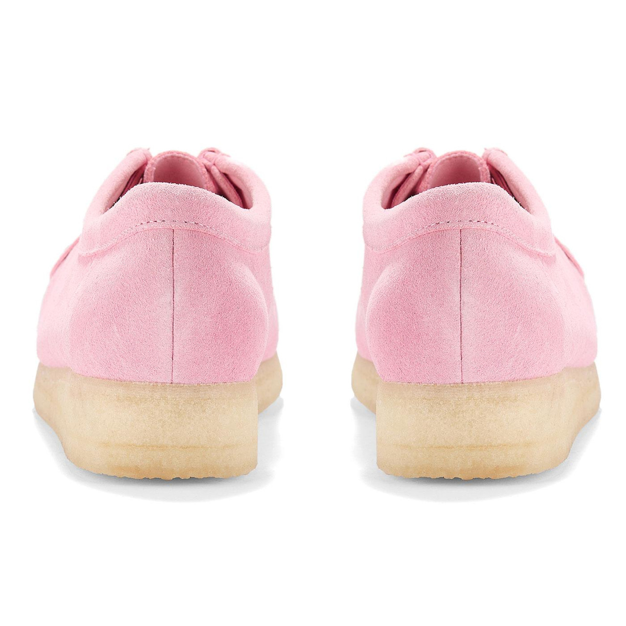 Clarks Originals Women's Wallabee Shoes in Candy Pink Suede
