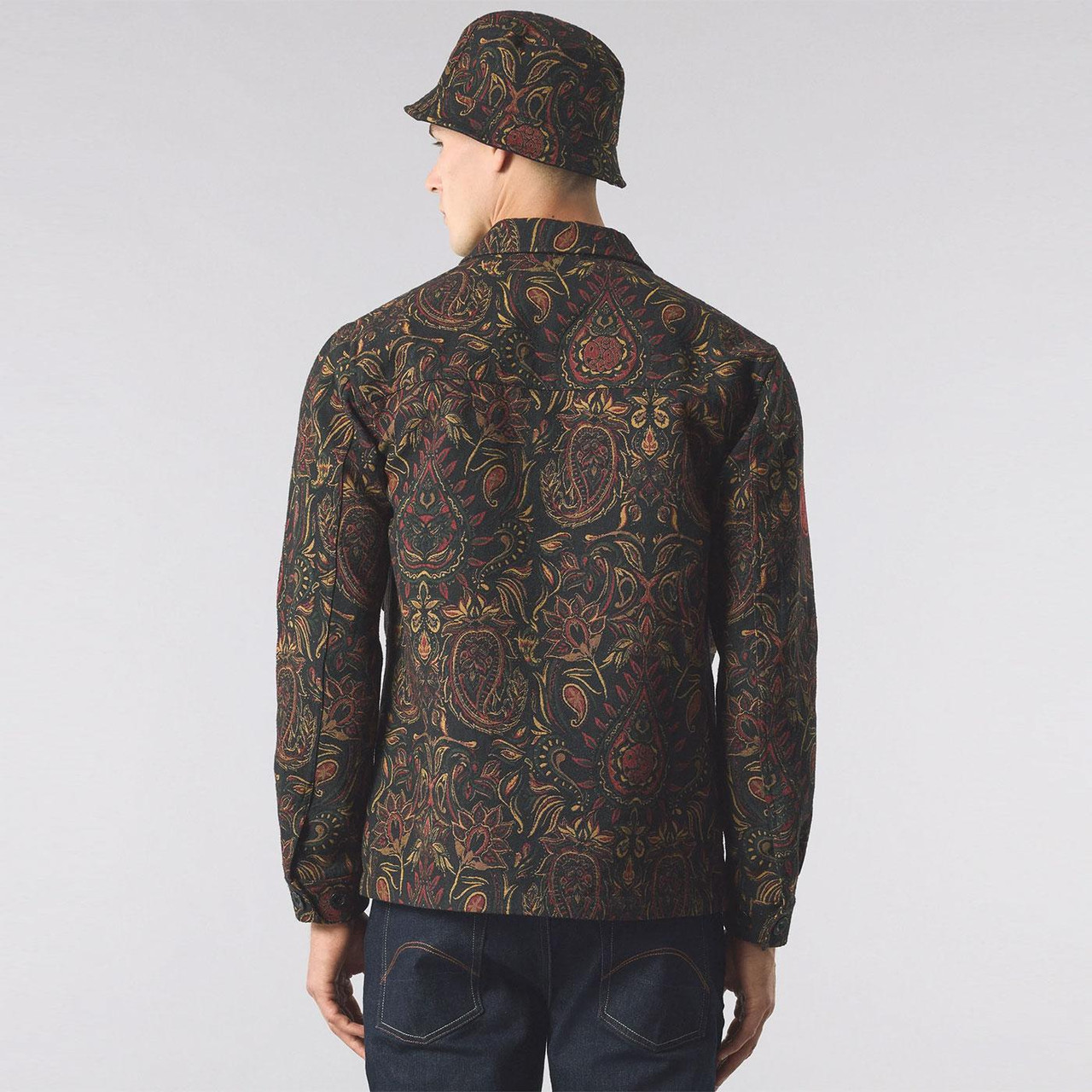 Parthian Pretty Green Paisley Jacquard Overshirt