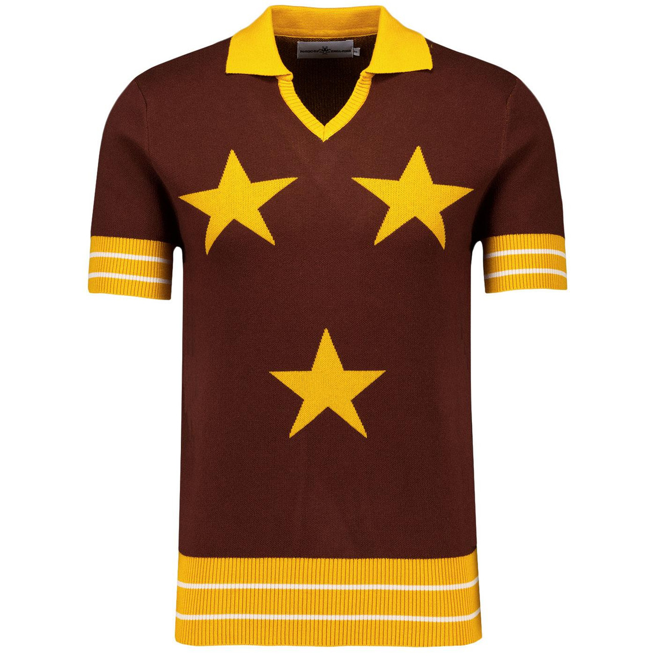 KTF Madcap England Northern Soul 3 Star Polo Top P
