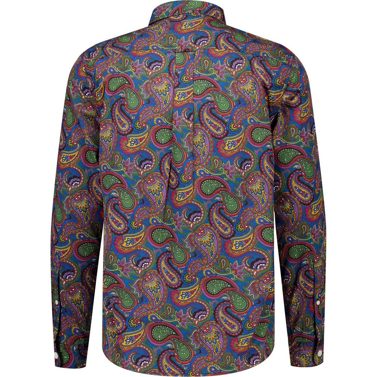 Pretty Green Garment Washed House Paisley Shirt