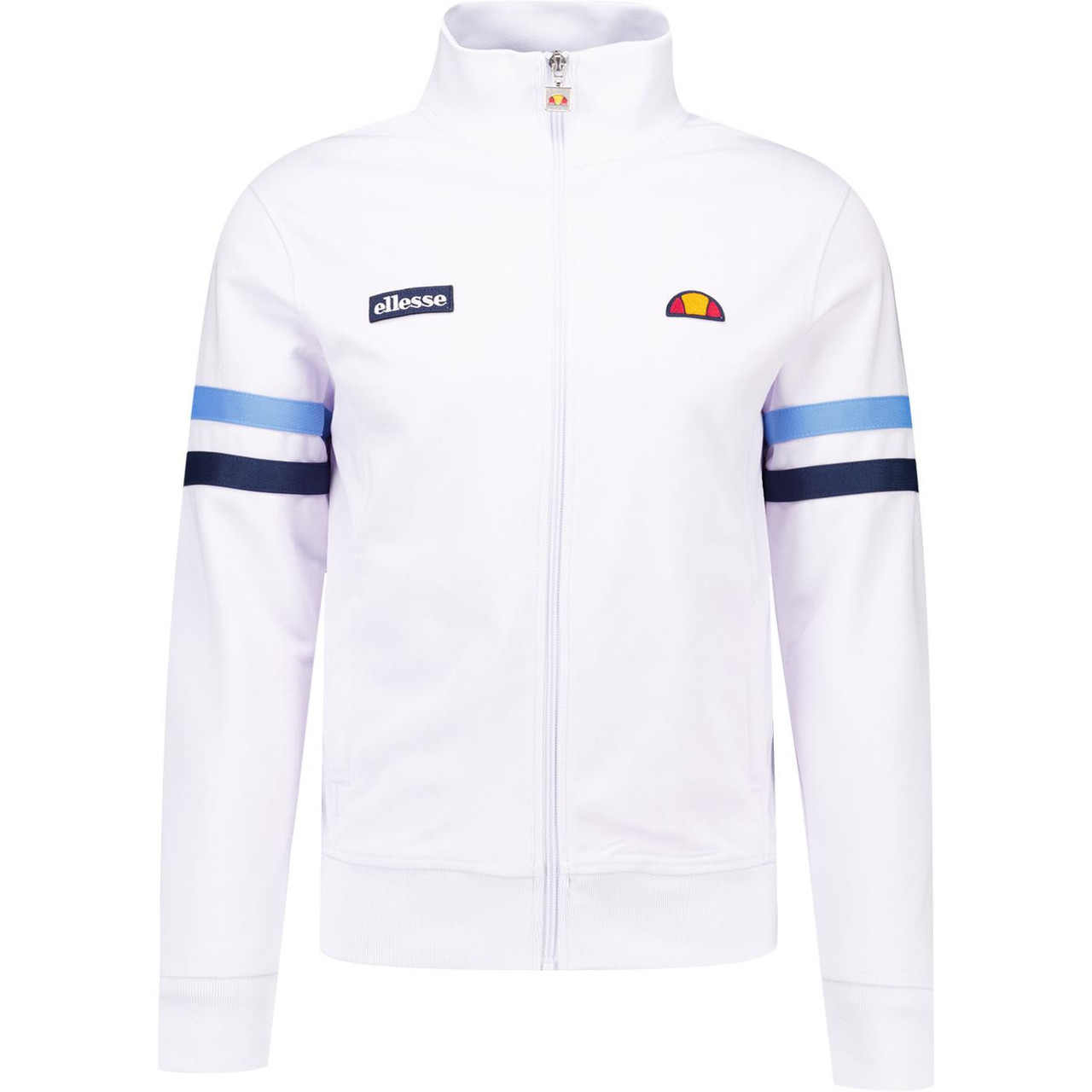 Mens Jackets Ellesse Track Top White Ellesse Jacke Weiss Ellesse