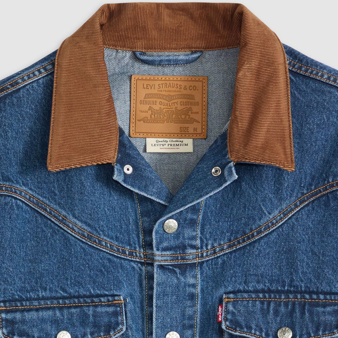 Levi's® Western Shorthorn Denim Trucker Jacket NA