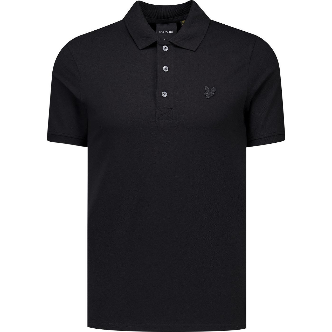 Lyle & Scott Tonal Eagle Superfine Polo Shirt (JB)