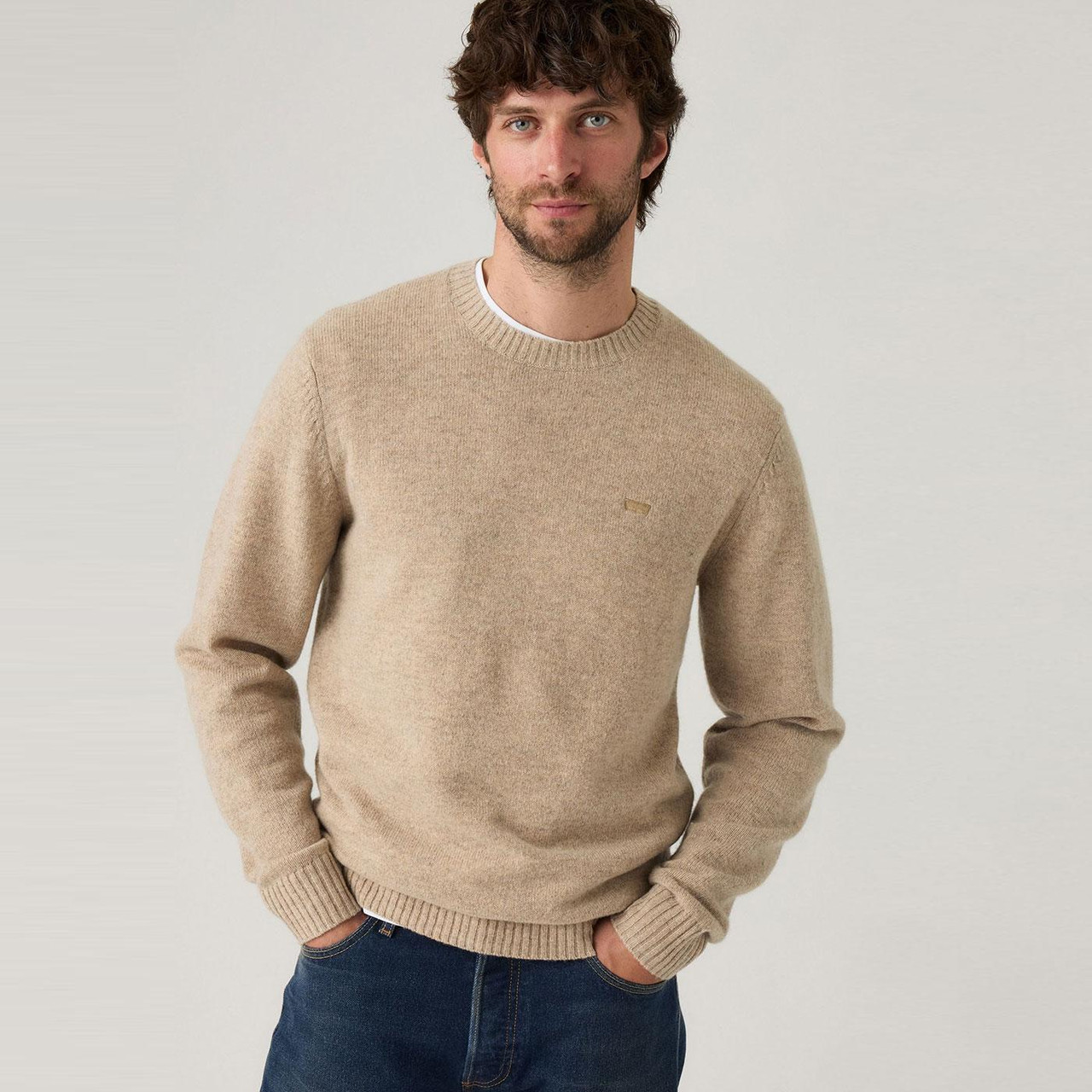 Levi’s ALL DUTY wool pullover Levi's Levis All-duty Vintage Cotton Wool Blend Sweatshirt