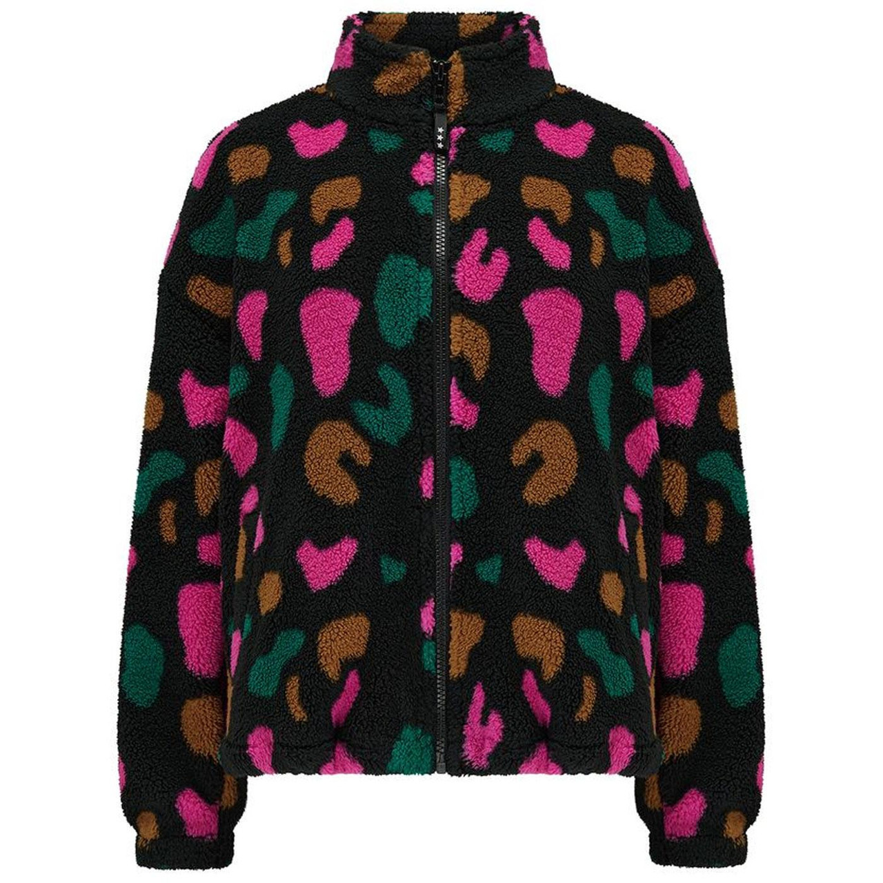 Hartley Sugarhill Rainbow Leopard Fleece Jacket