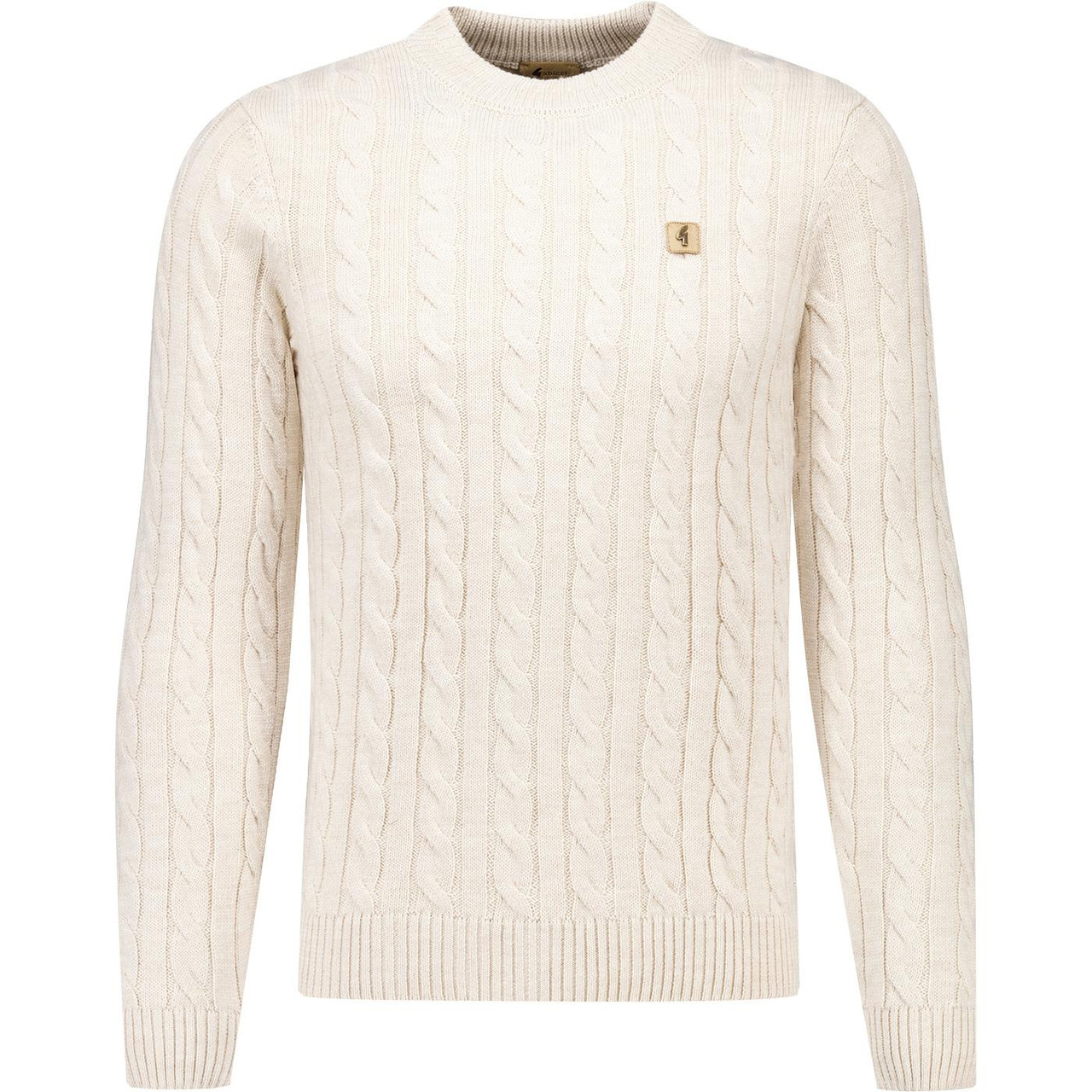 Temor Gabicci Vintage Cable Knit Merino Jumper L