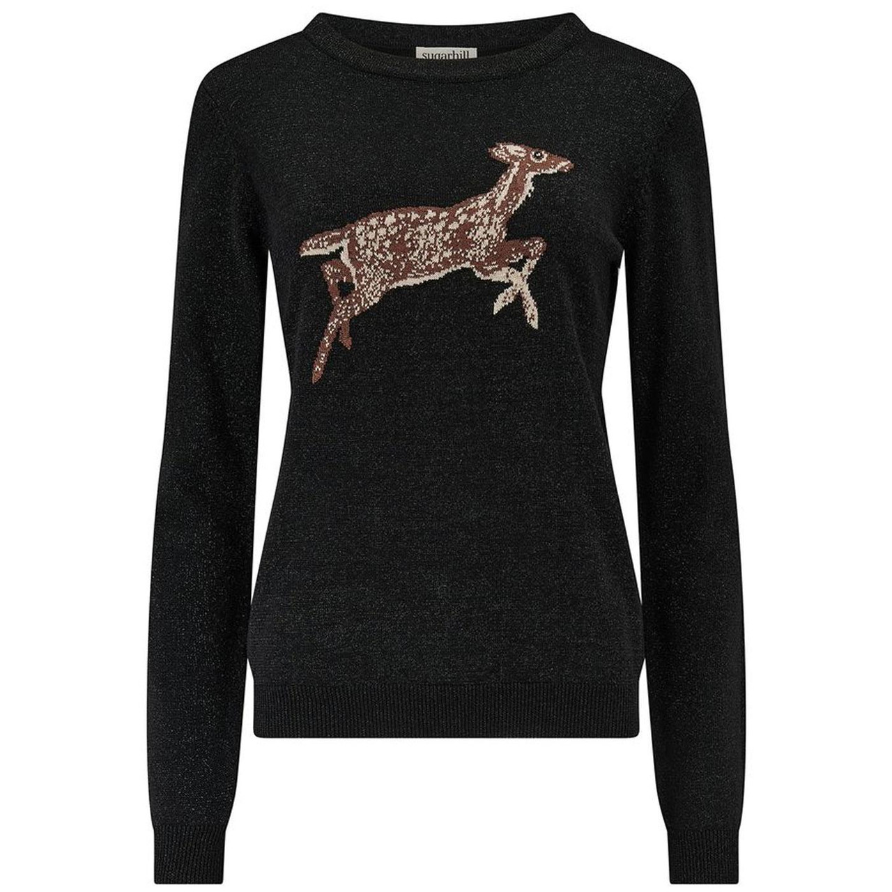 Sugarhill Brighton Rowena Jumper – Retro Deer Knit
