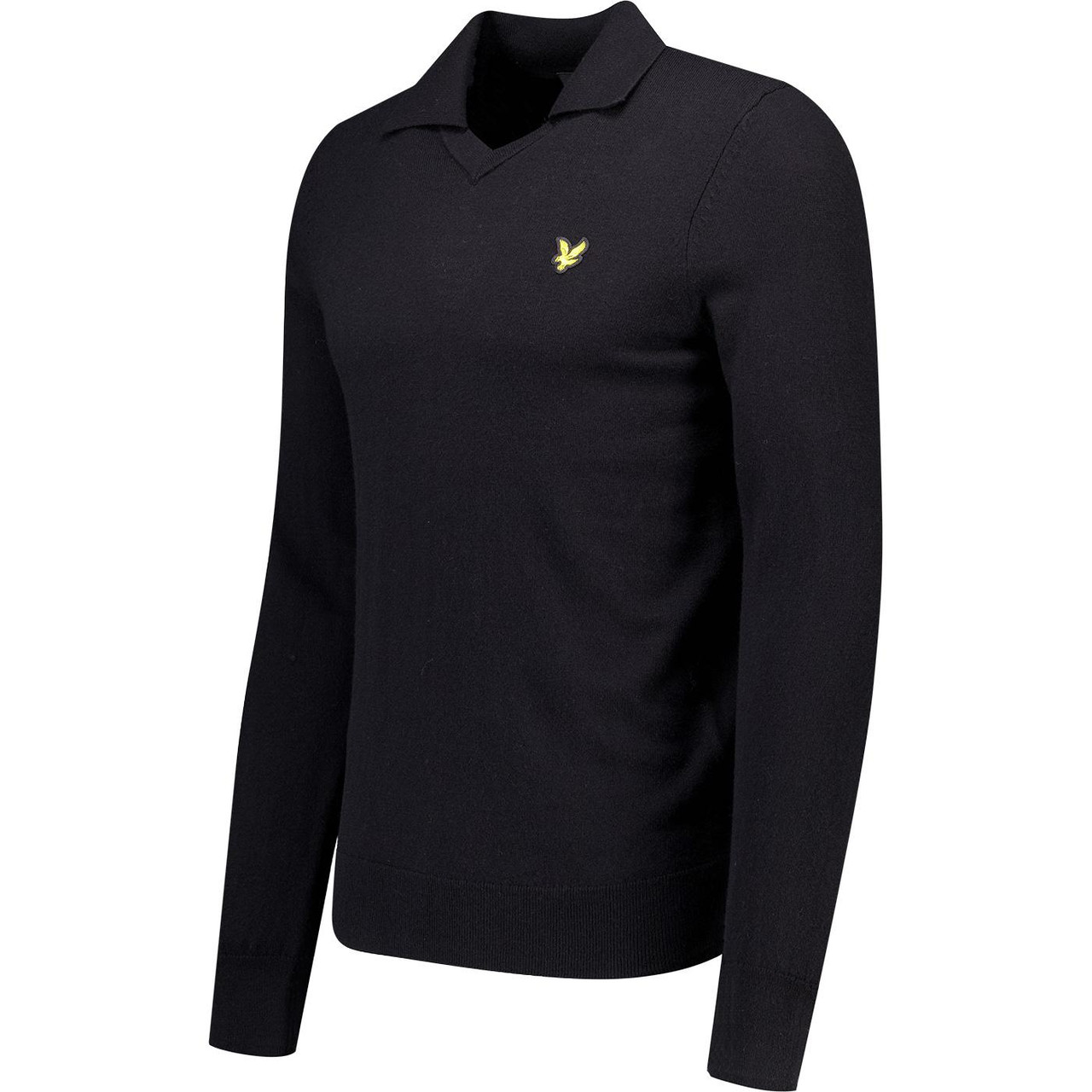 Lyle & Scott Cotton-Merino Retro Football Jumper B