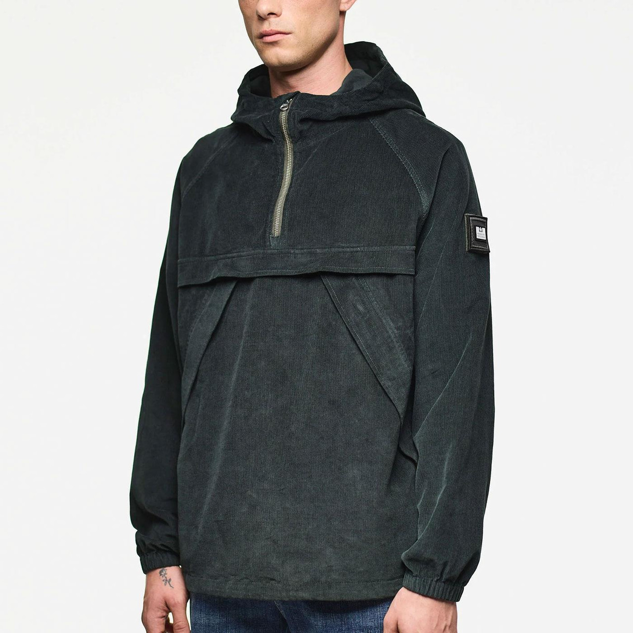 Wynwood Weekend Offender Cord 1/4 Zip Over-Top BF