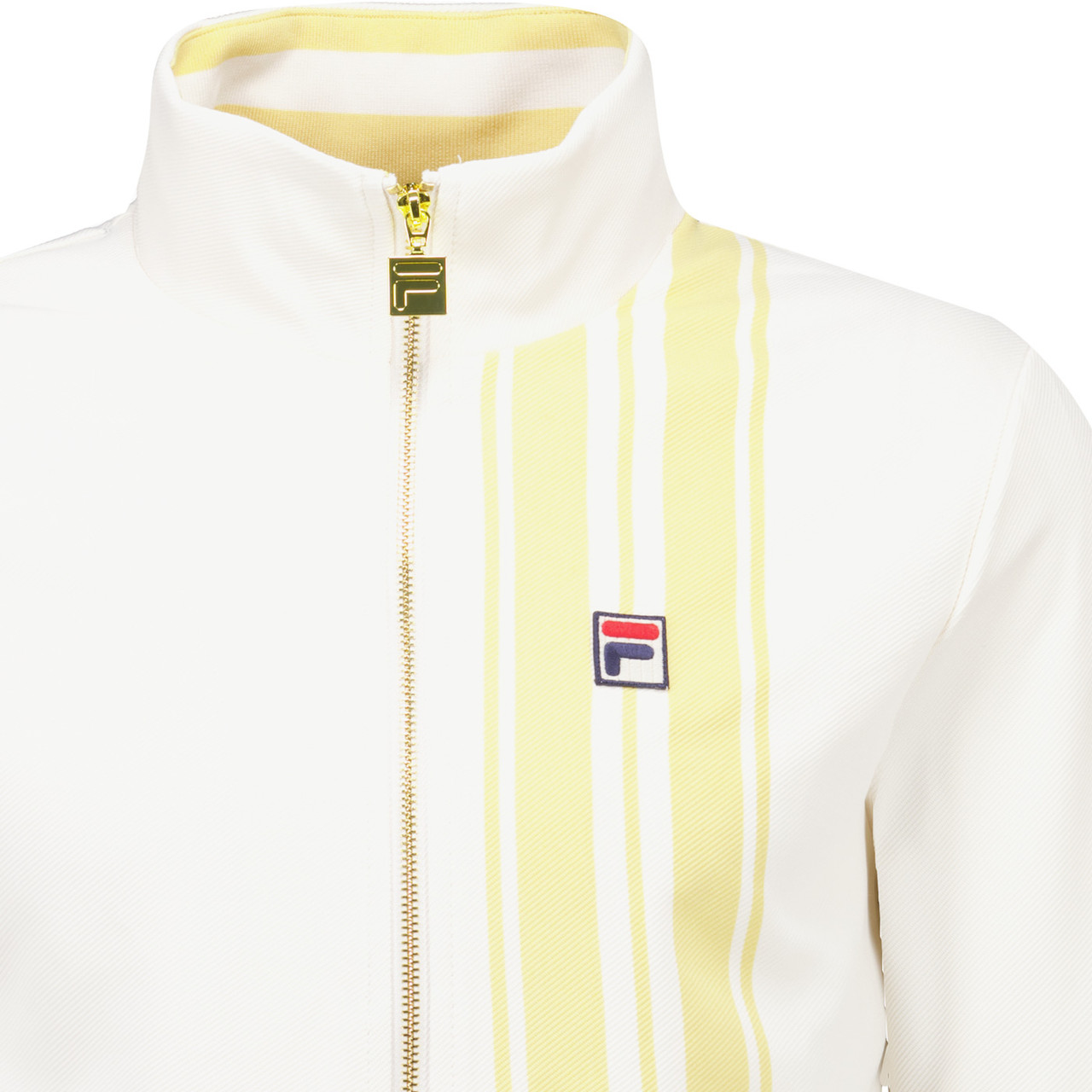 Dante Fila Vintage Printed Stripe Track Jacket G/R