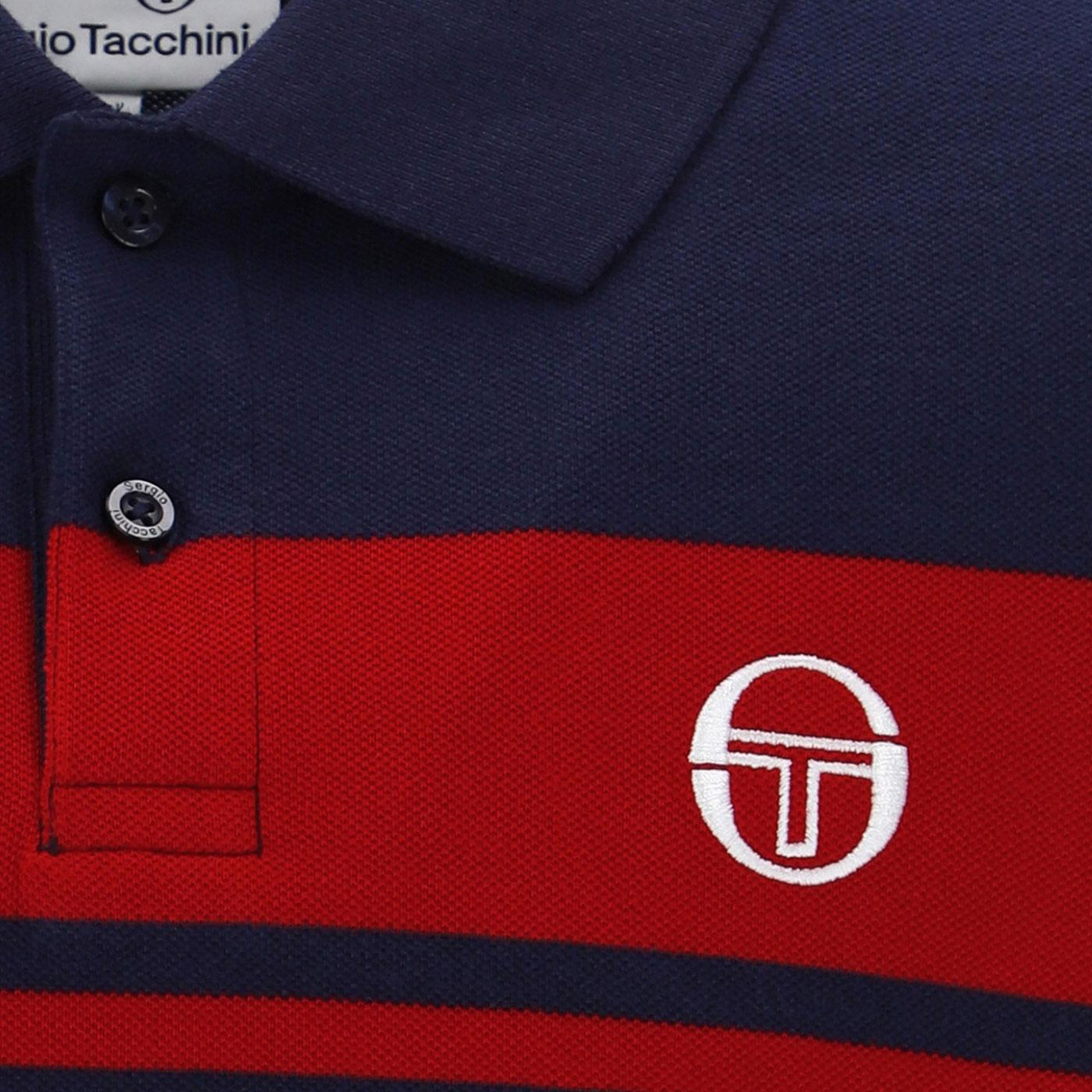 Young Line Sergio Tacchini 80s Stripe Polo (MB/AR)