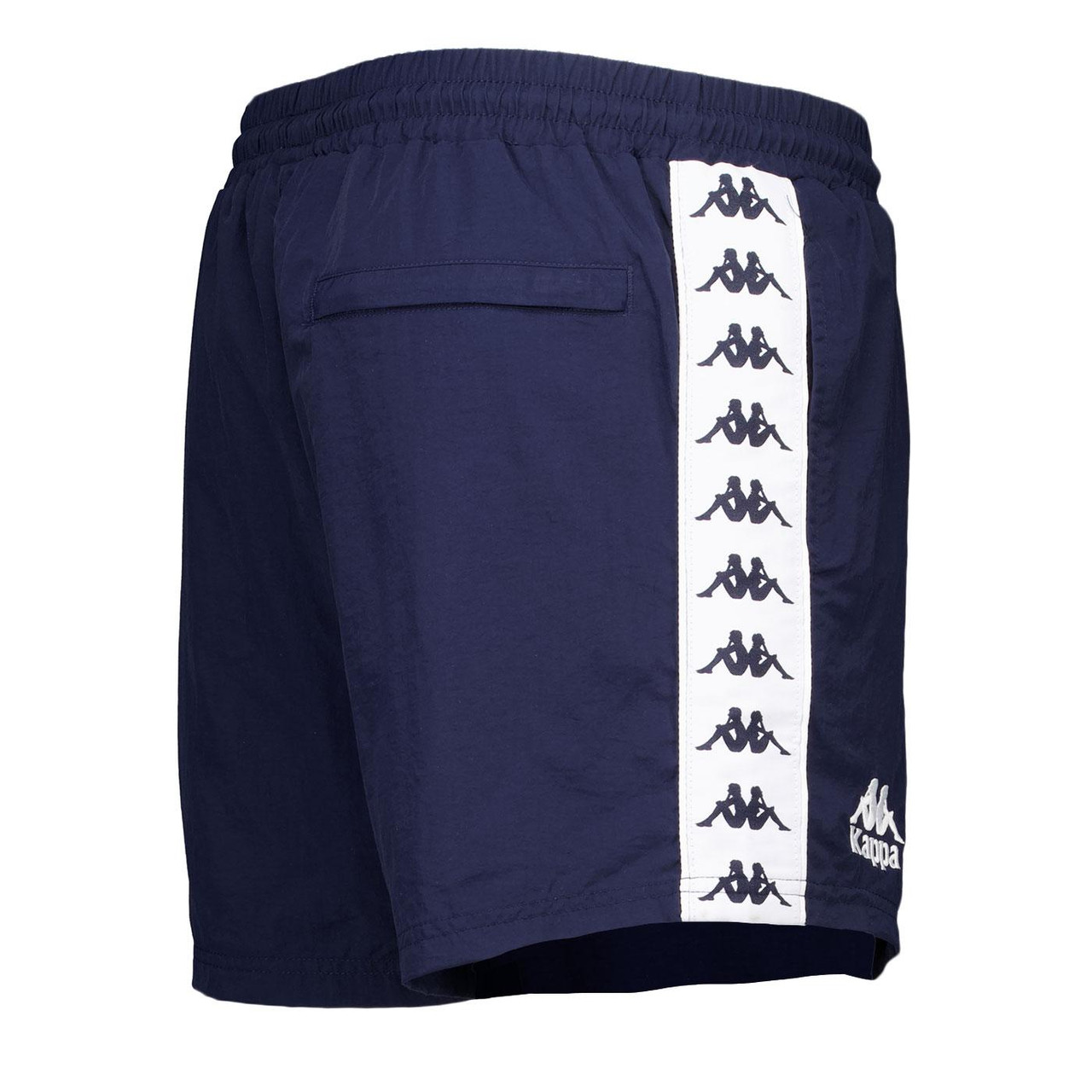 Kappa Lake Sports Shorts – Retro 80s Style in Dark Blue