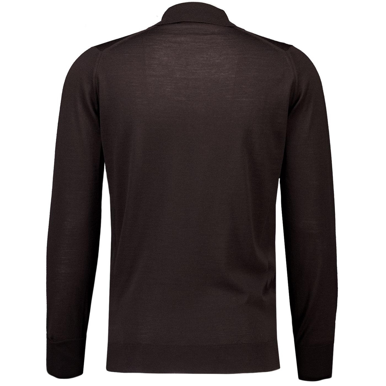John Smedley Dorset Polo – UK Made Merino in Faulkner Brown