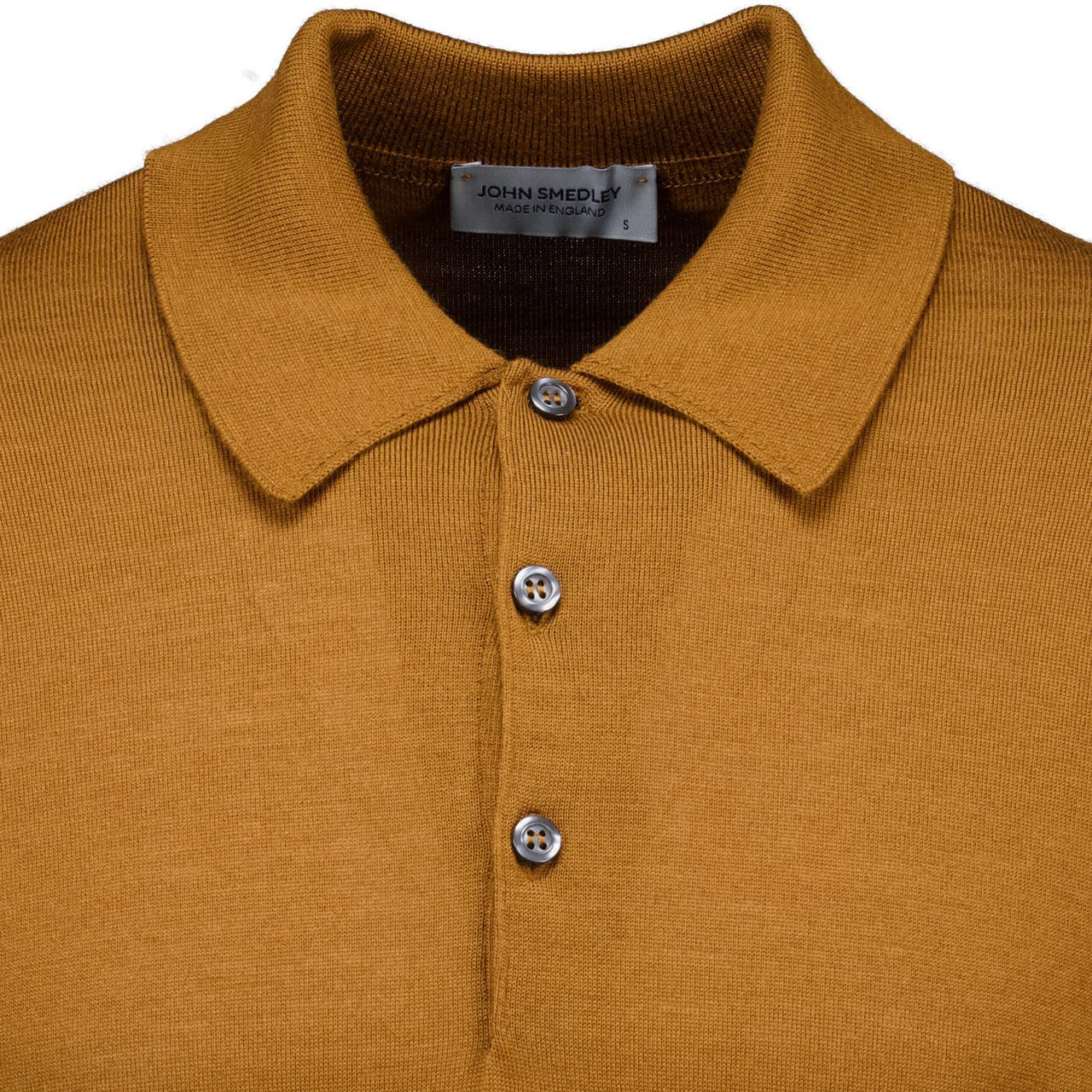 John Smedley Dorset Polo – Mod Icon in Keats Bronze Wool