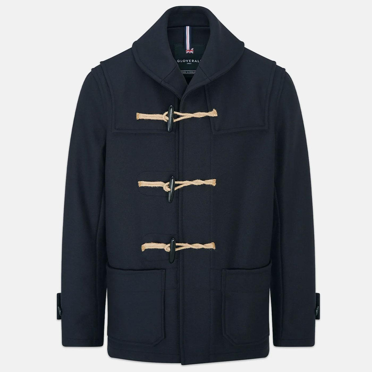 Cocteau Gloverall Shawl Collar Mod Duffle Coat N