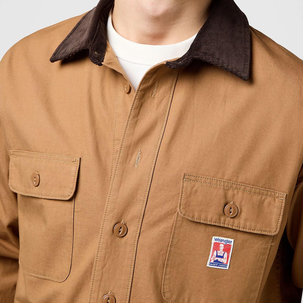 Wrangler Casey Jones Cotton Ripstop Overshirt (TC)