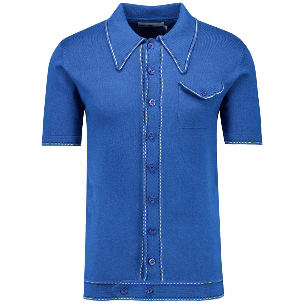 Button Down Knit Polo Mサイズ Button-down knit polo shirt [ALTIMA premium] (ACCS4304-61