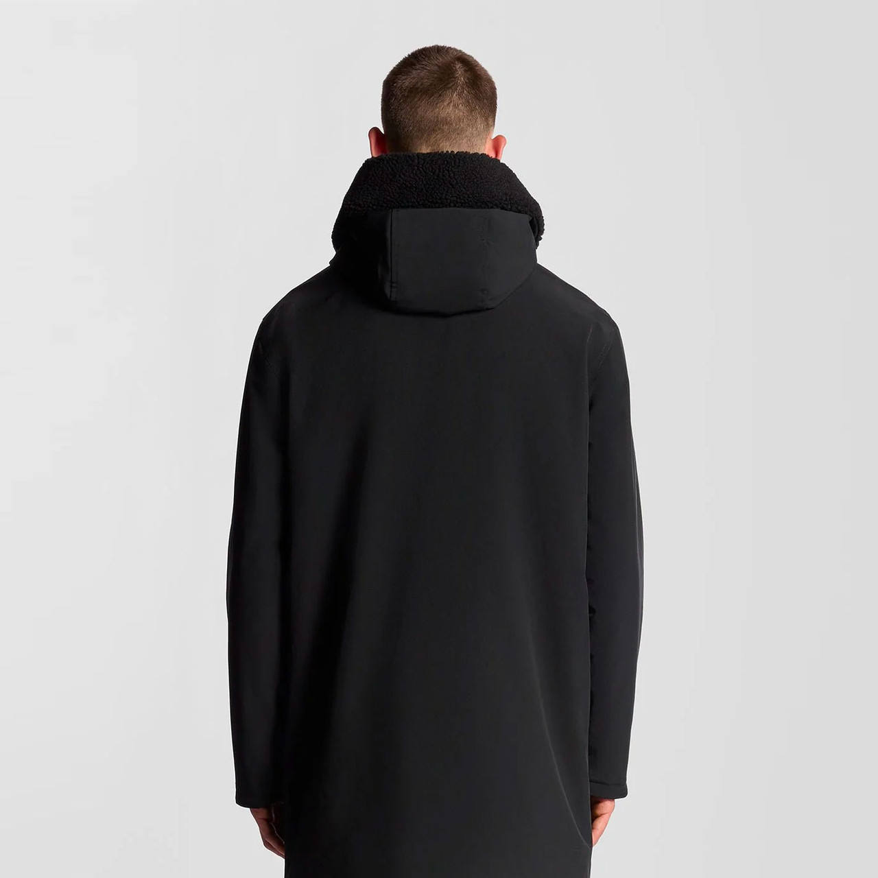 Lyle & Scott Faux Shearling Collar Winter Parka
