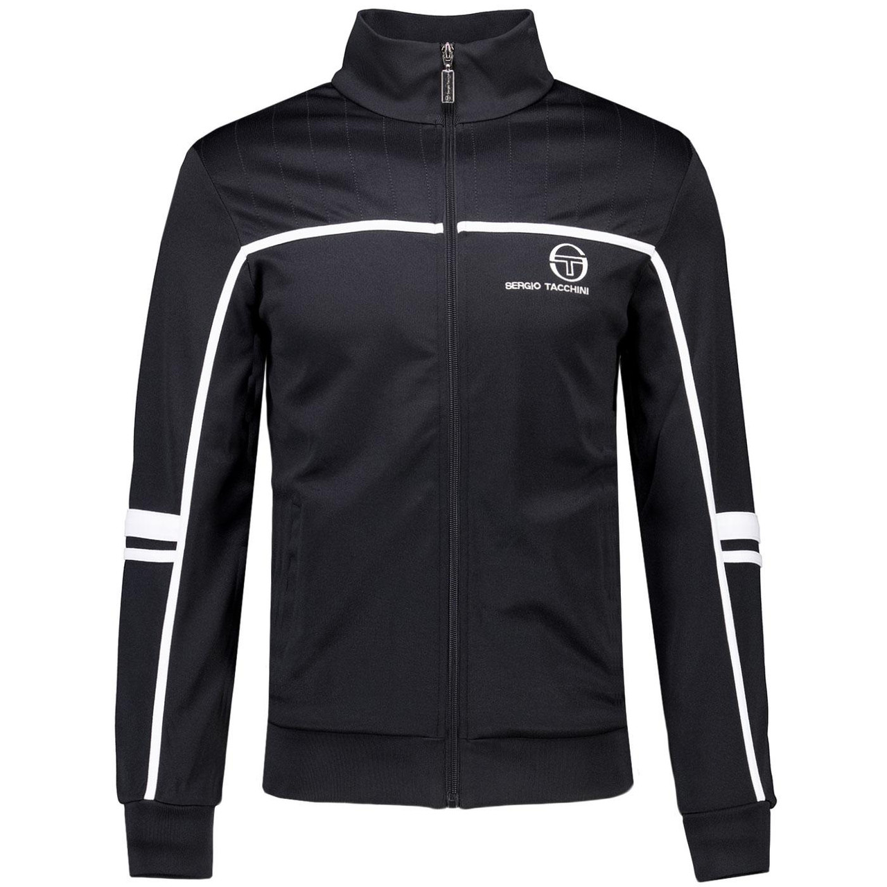 Frankie Sergio Tacchini 80s Casuals Track Jacket Black