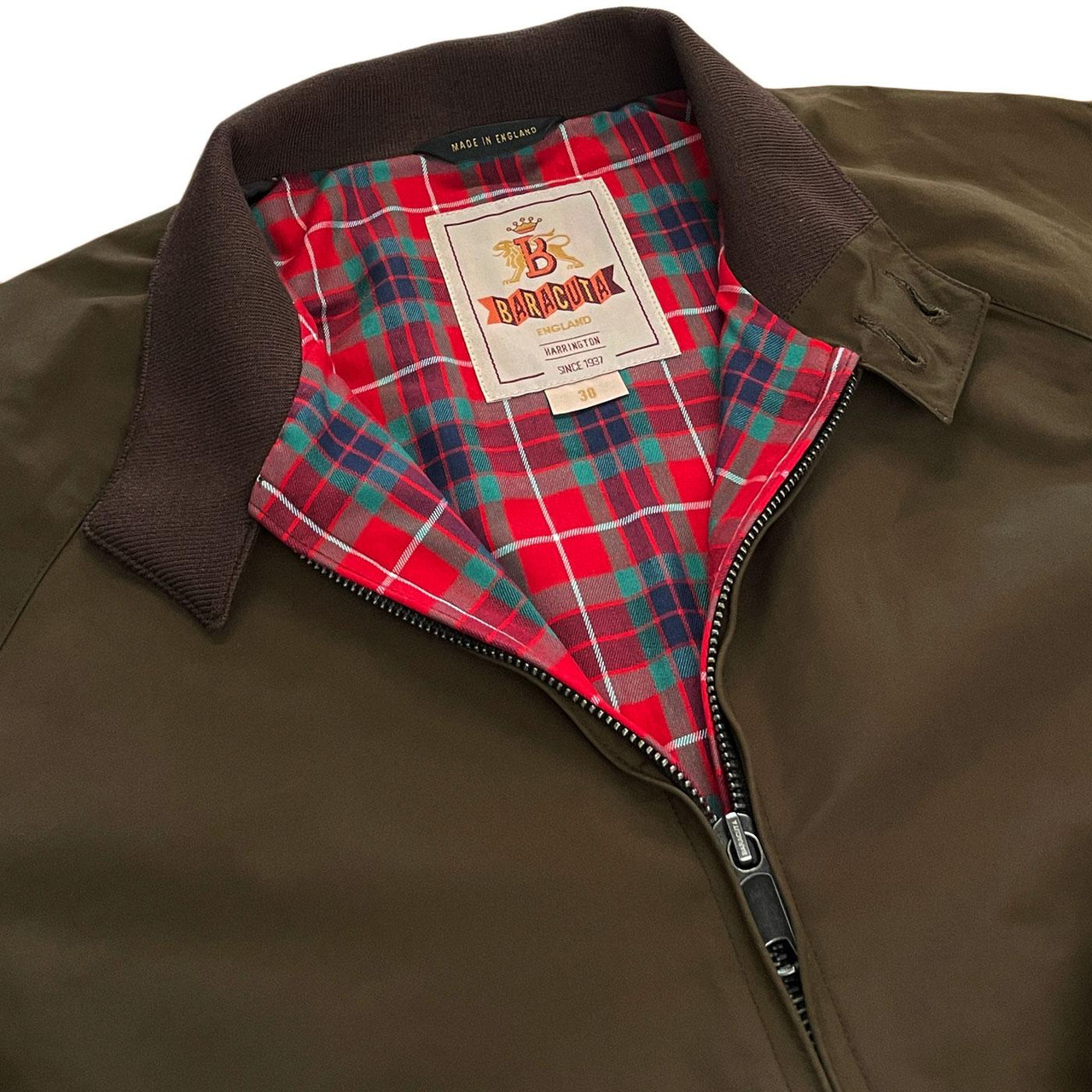 Baracuta G9 Original Mod Harrington in Slate Black