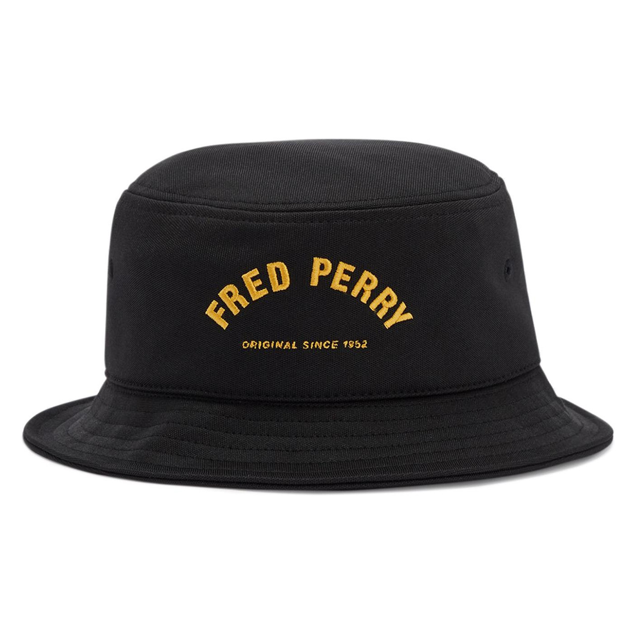 FRED PERRY Arch Branded Tricot Retro Bucket Hat B