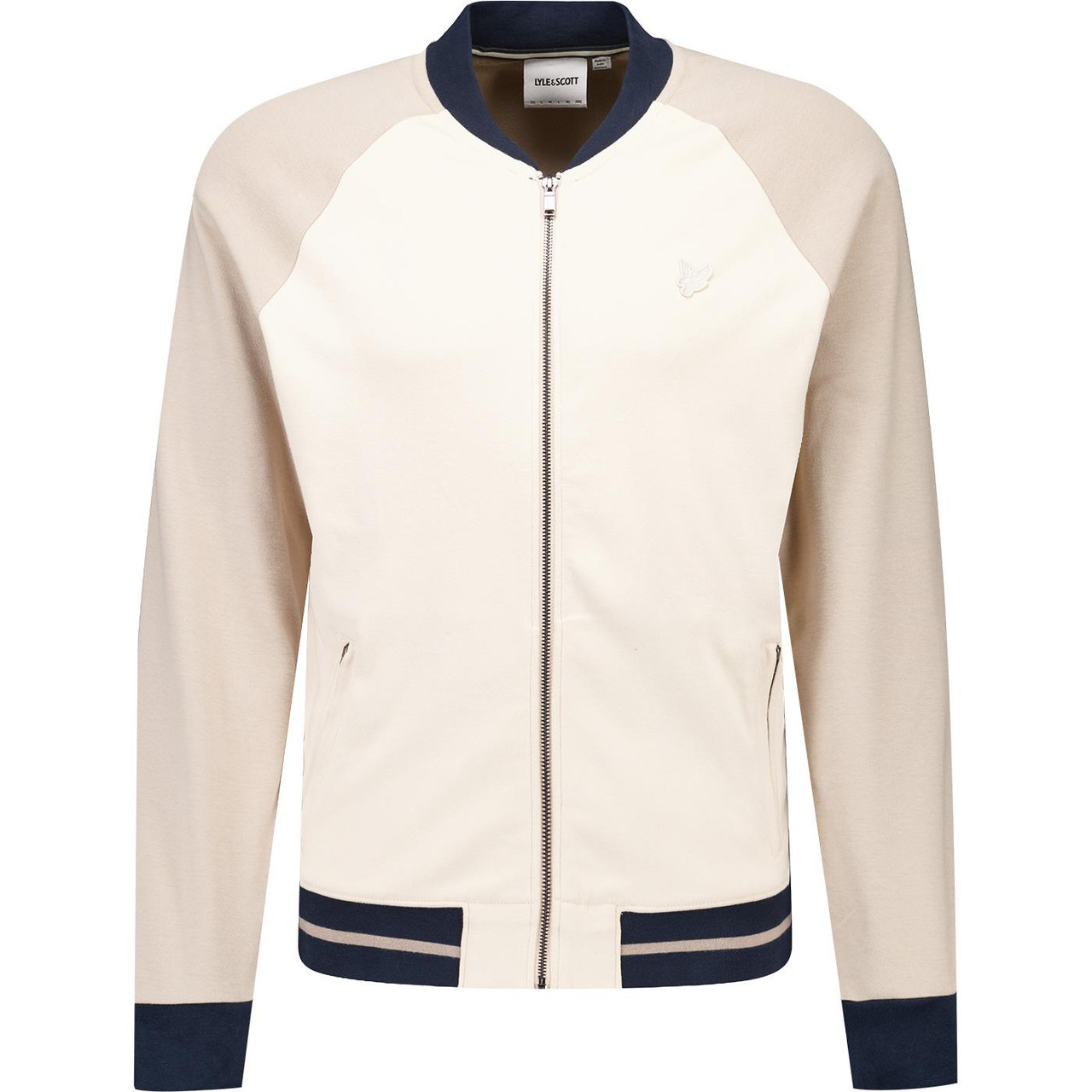 Lyle Scott Heavyweight Contrast Raglan Bomber C
