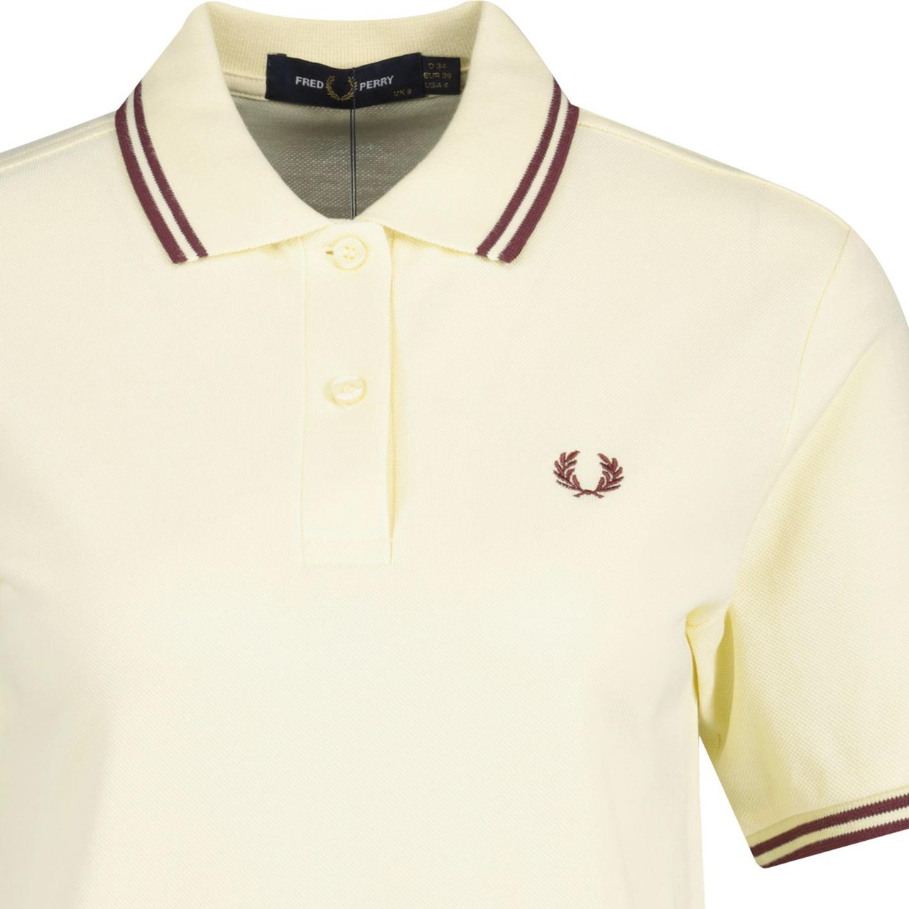 FRED PERRY Women's G3600 Retro Twin Tipped Polo IC