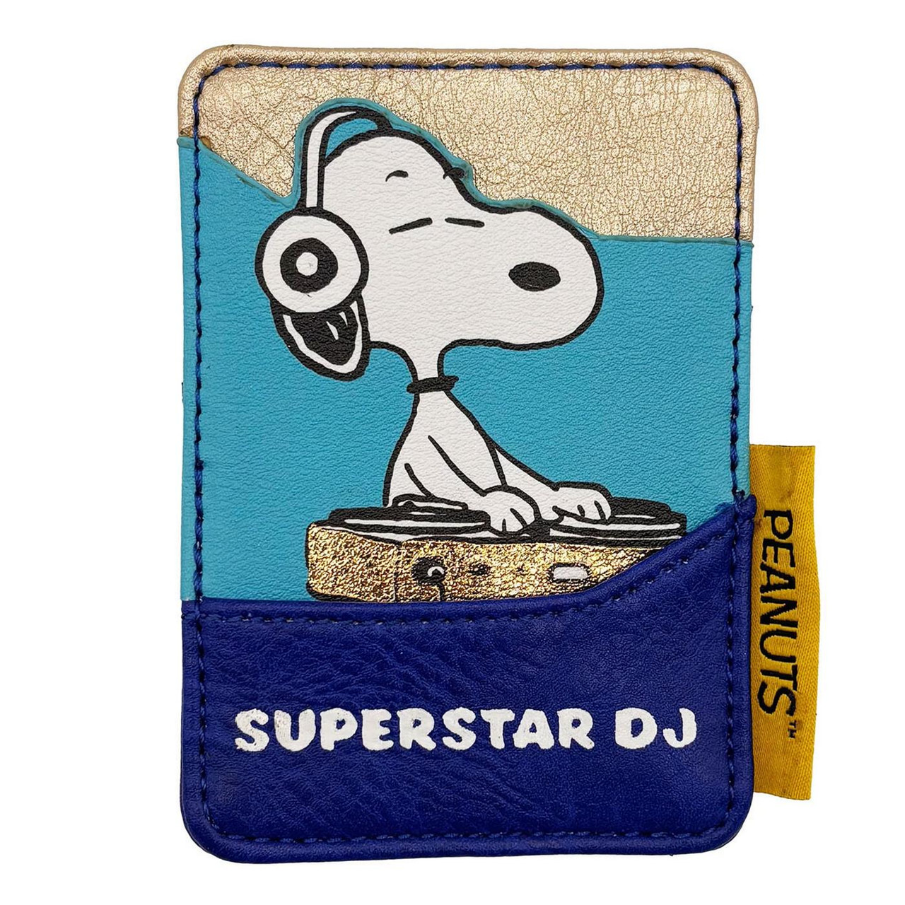Peanuts Retro Superstar Snoopy DJ Cardholder