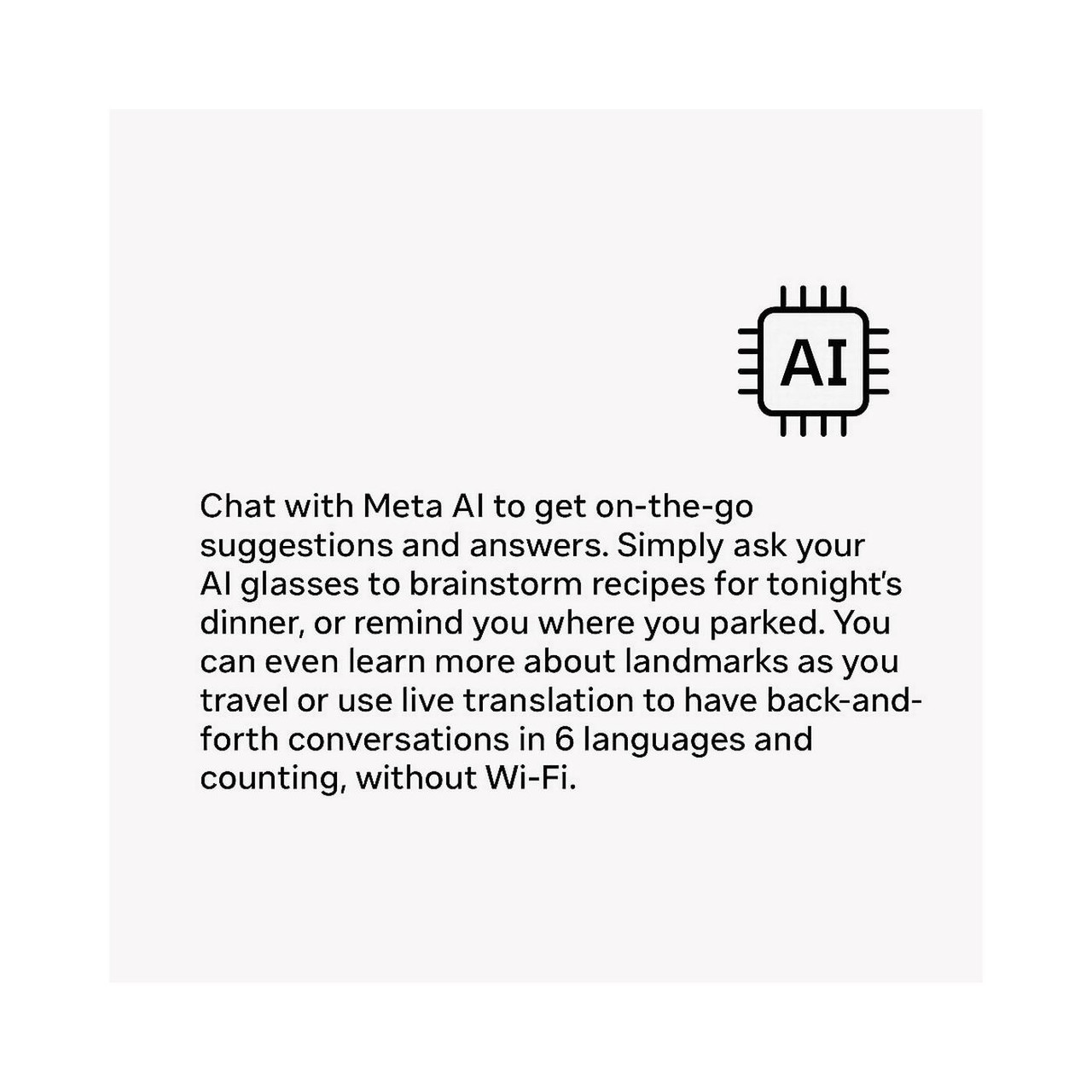 Chat with Meta on the Go: Why you need Ray-Ban Meta Sunglasses