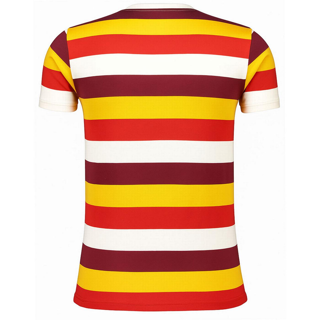Beatcomber Madcap England Retro Stripe T-shirt in Zinfandel Mix