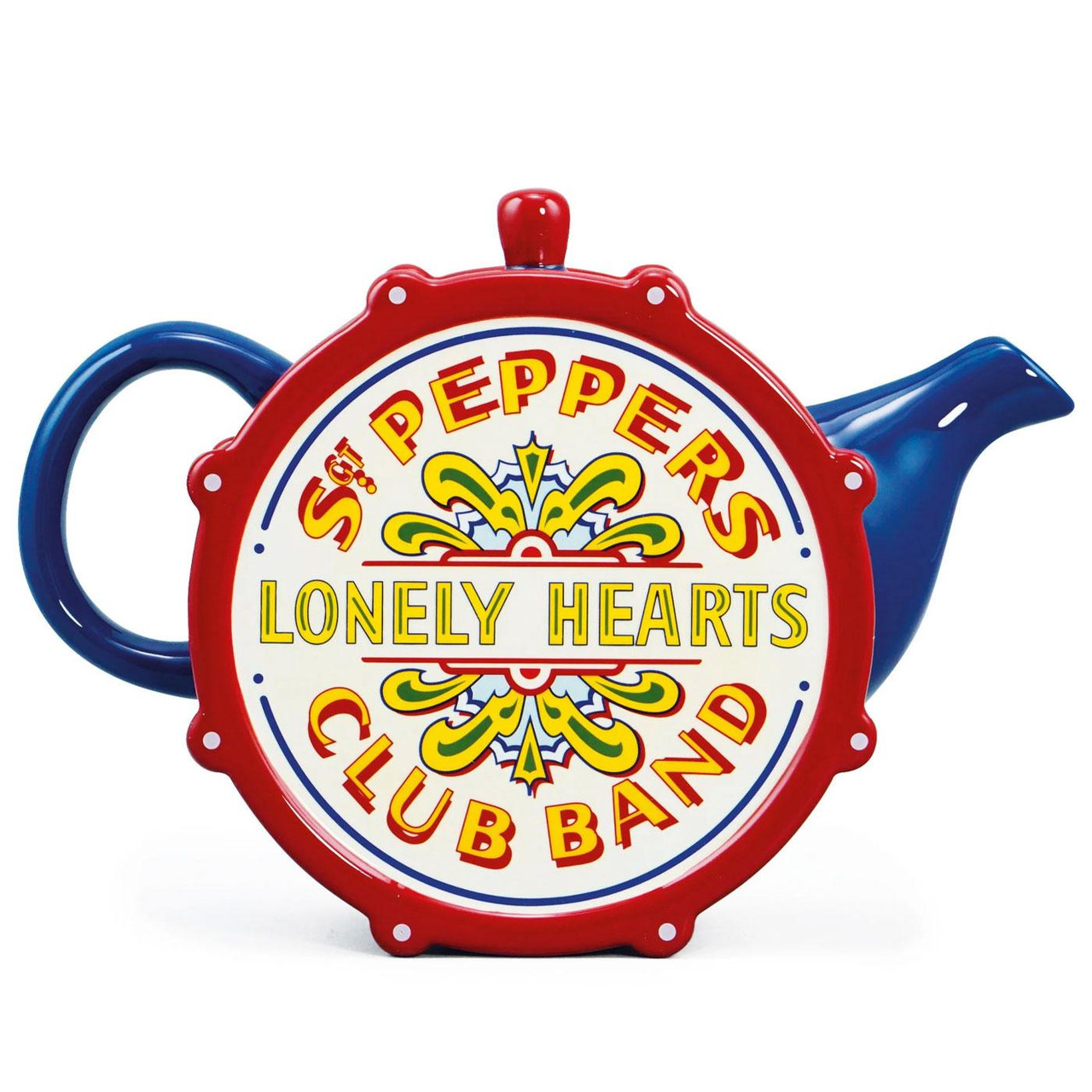 The Beatles 'Sgt. Pepper' Drum Shaped Tea Pot